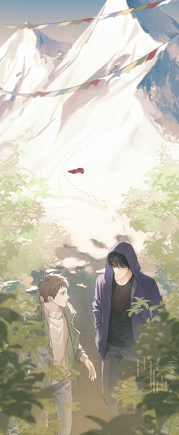 zhang qiling and wu xie (dao mu bi ji) drawn by reloon