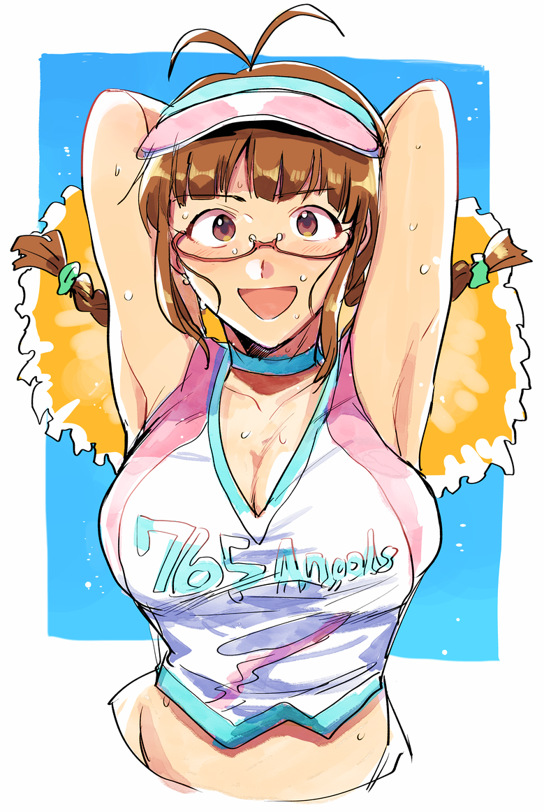 akizuki ritsuko (idolmaster and 3 more) drawn by hiziki723