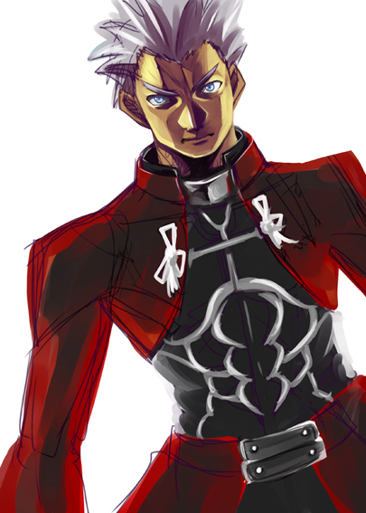 archer (fate and 1 more) drawn by takashi_moritaka