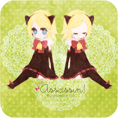 kagamine rin (vocaloid and 1 more) drawn by natu_(artist)