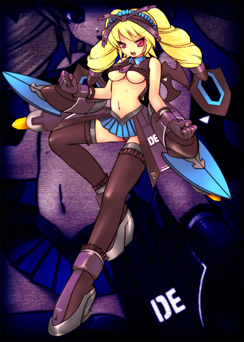 ho-bby devil (chara hobby c3 x hobby) drawn by jimakku_(zimac)