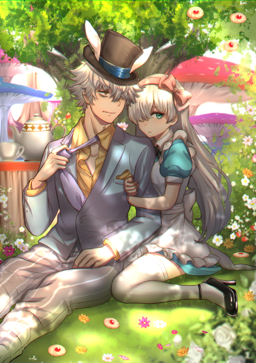 anastasia and kadoc zemlupus (fate and 1 more) drawn by kurono_kito