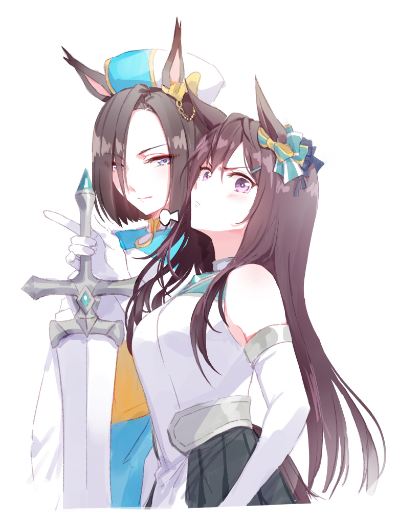 air groove and mejiro dober (umamusume) drawn by romi_(346_ura)