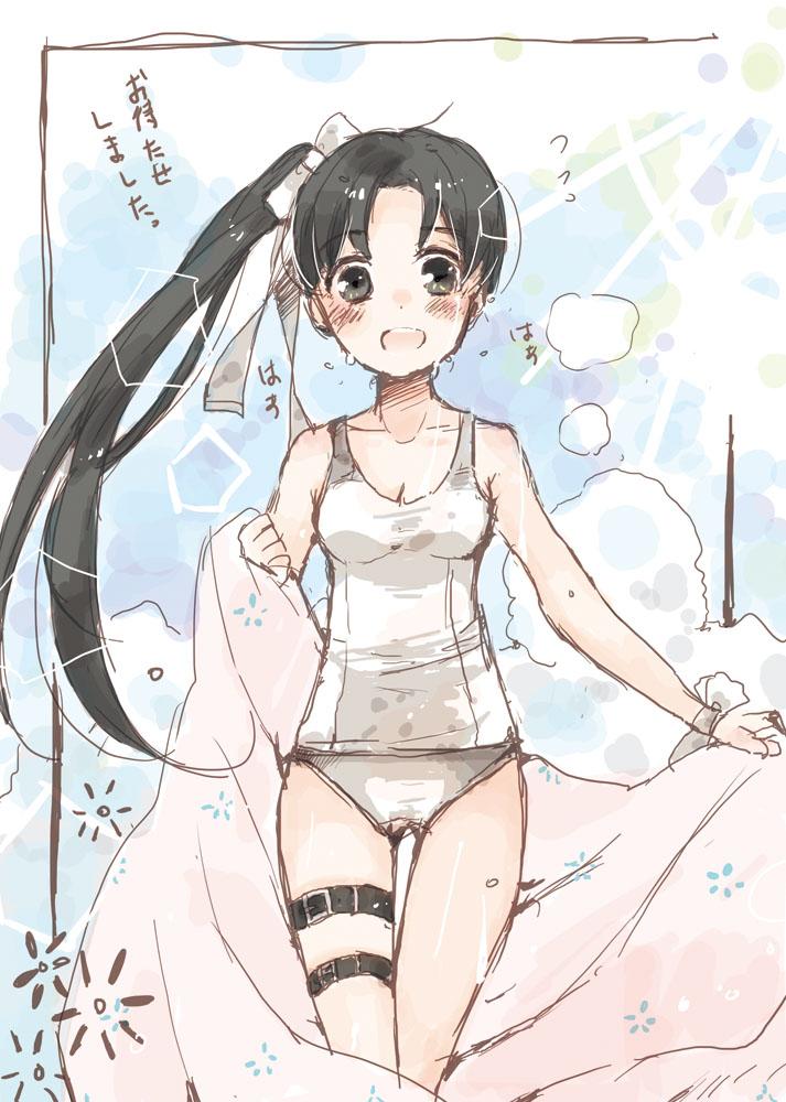 ayanami (kantai collection) drawn by mito_(go!go!king!)