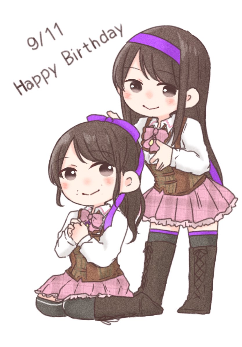 fukuyama jeanne sachie and kishimoto maria mirai (assault lily) drawn by nigari_(ngari_0115)