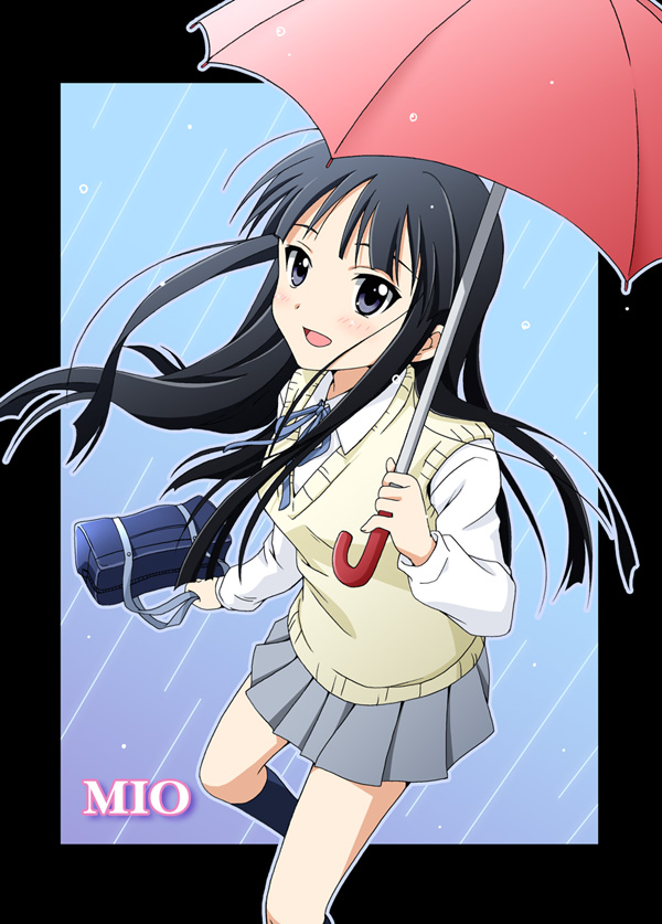akiyama mio (k-on!) drawn by hiyori_(nyatto)