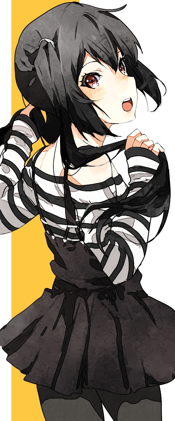 nakano azusa (k-on!) drawn by kataru_(ubw-emiya)