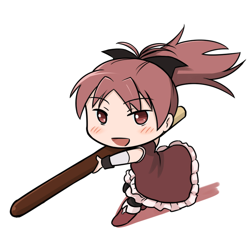 sakura kyoko (mahou shoujo madoka magica) drawn by denden