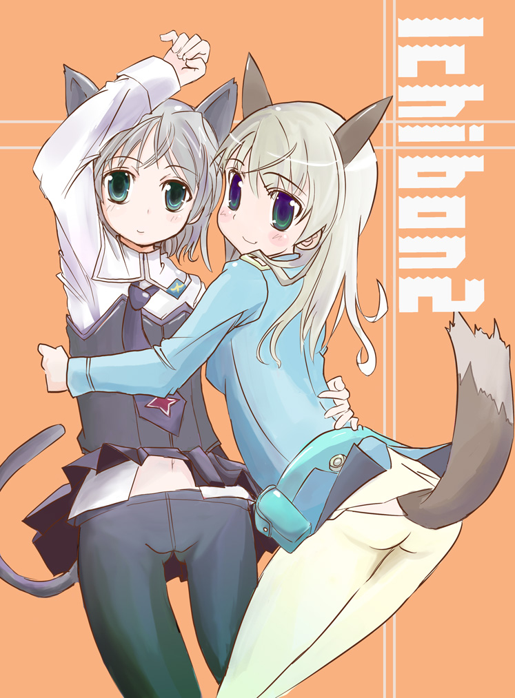 sanya v. litvyak and eila ilmatar juutilainen (world witches series and 1 more) drawn by ichimoji