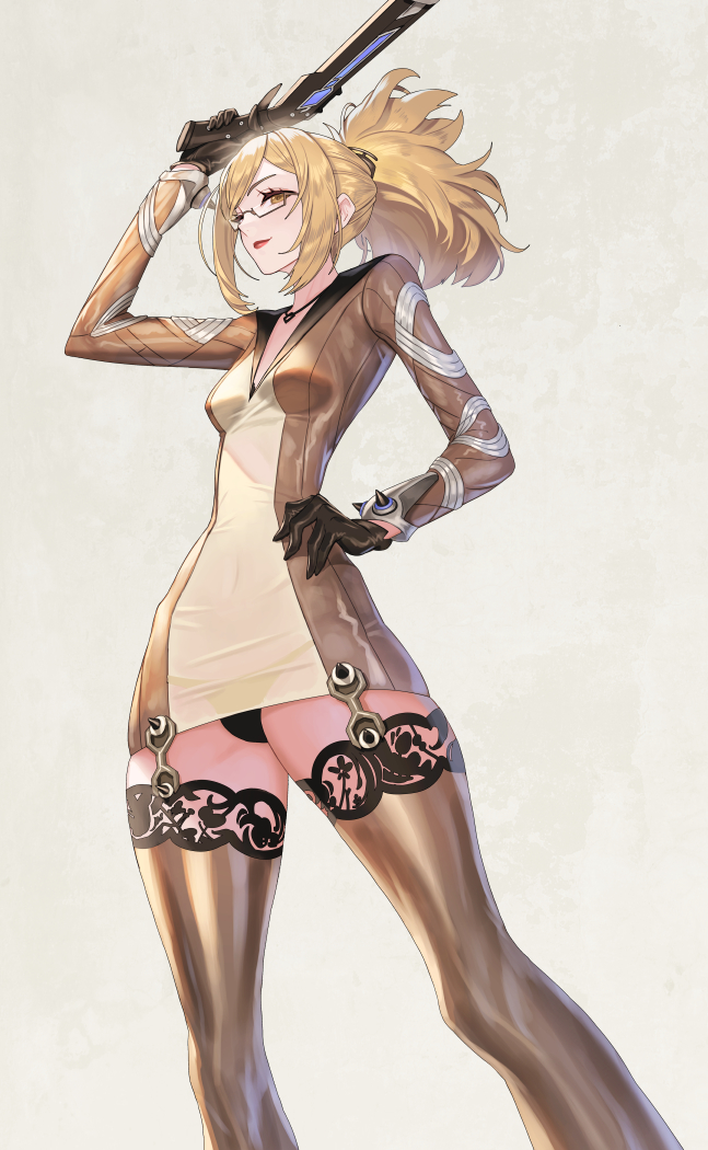 alexandra of resonance (last origin) drawn by kagimiya_mello