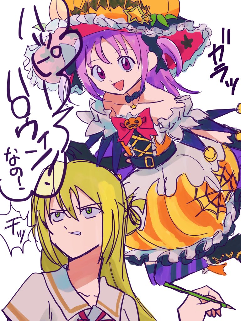 alina gray and misono karin (mahou shoujo madoka magica and 1 more) drawn by osushiumee