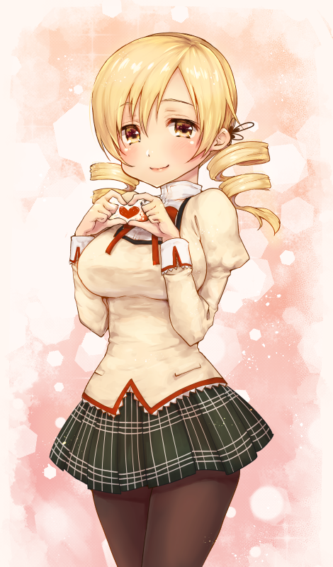 tomoe mami (mahou shoujo madoka magica) drawn by kazabuki_poni