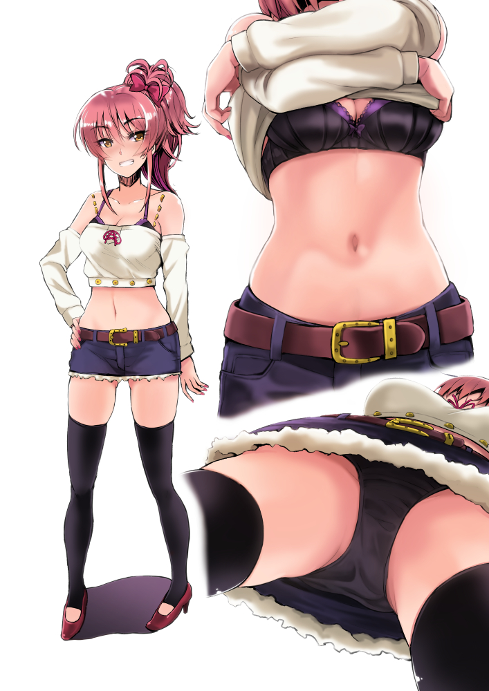 jougasaki mika (idolmaster and 1 more) drawn by shiroyukimajima