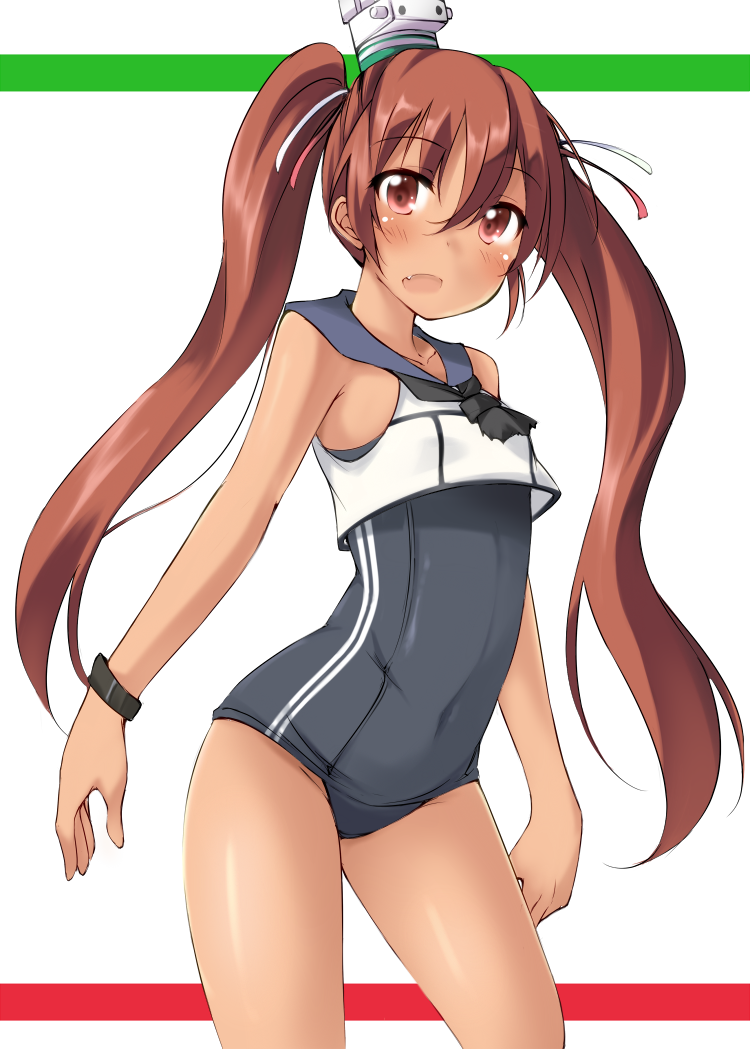 ro-500 and libeccio (kantai collection) drawn by kaminagi_(kaminagi-tei)