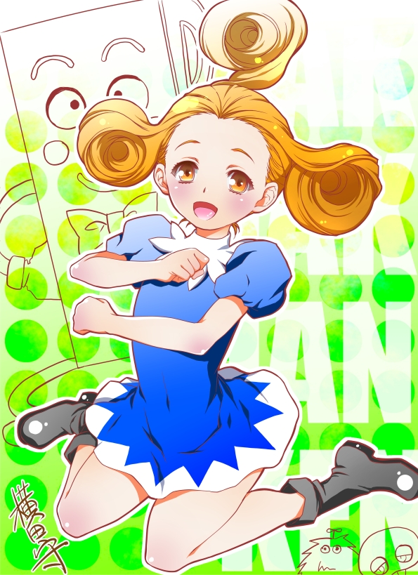 gachapin, mukku, connie, and p-chan (hirake! ponkikki) drawn by yokota_mamoru