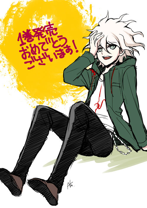 komaeda nagito (danganronpa and 1 more) drawn by mizuno_eita
