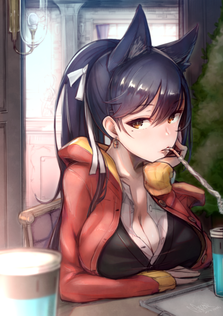 atago (azur lane) drawn by mappaninatta