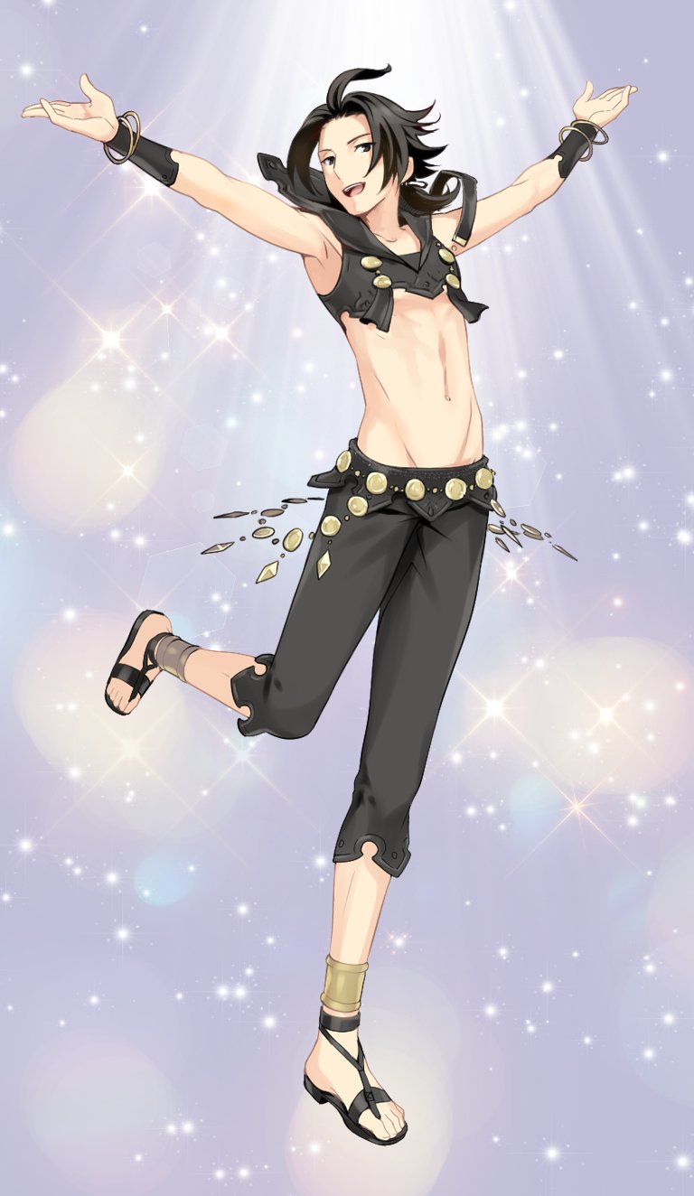 cyrus albright (octopath traveler and 1 more) drawn by shikimiorange
