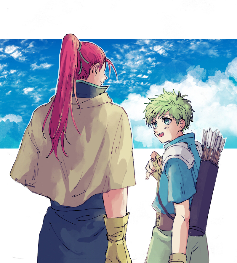rolf and shinon (fire emblem and 1 more) drawn by nmnm_bbb