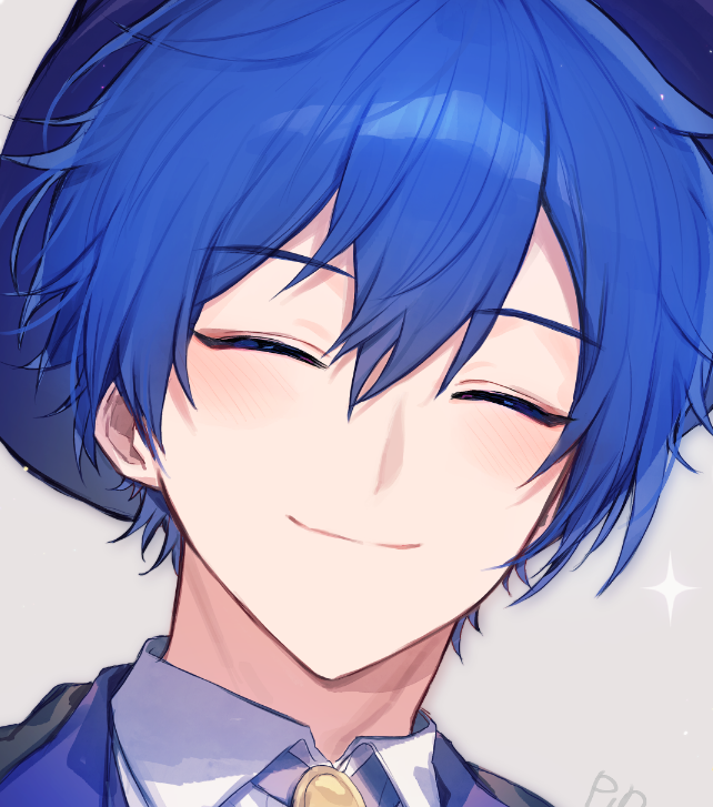 kaito and kamishiro rui (vocaloid and 1 more) drawn by panprika
