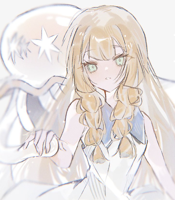 lillie and nihilego (pokemon and 1 more) drawn by c0smi5