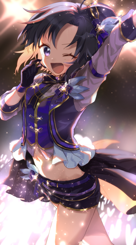 kikuchi makoto (idolmaster and 2 more) drawn by yamabukiiro