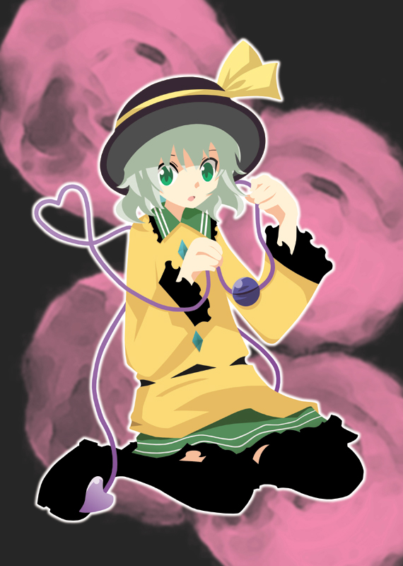 komeiji koishi (touhou) drawn by uuna_(counterspell)