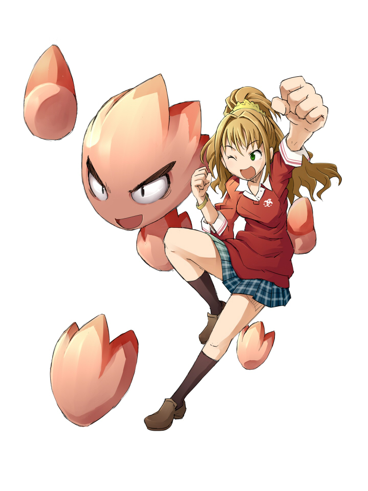 hino akane and honou (idolmaster and 2 more) drawn by sakura_(medilore)