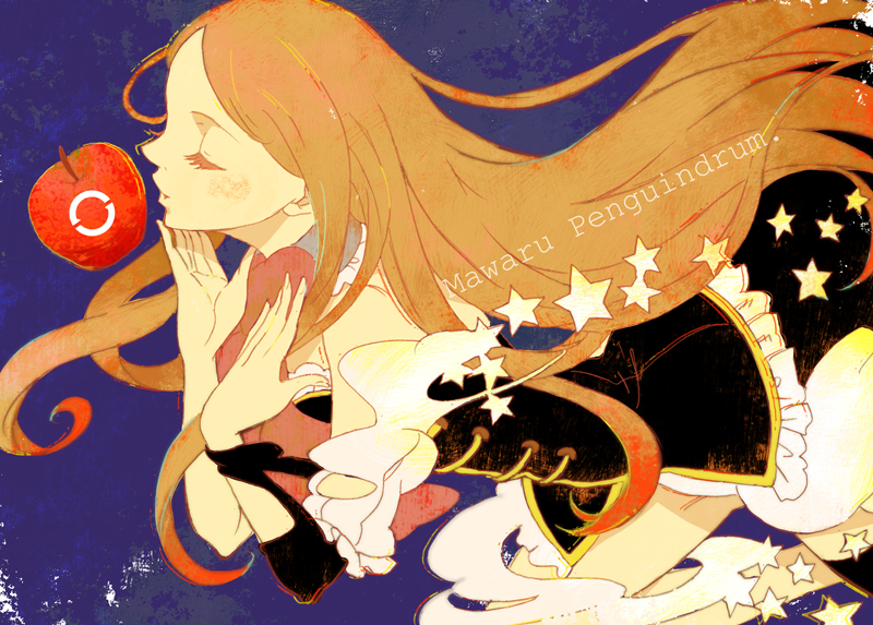 takakura himari and princess of the crystal (mawaru penguindrum) drawn by jini