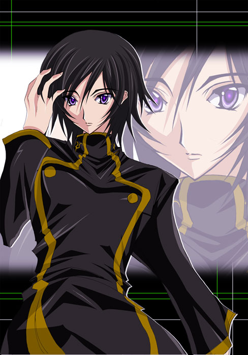 lelouch vi britannia (code geass) drawn by mura_(mapisha)