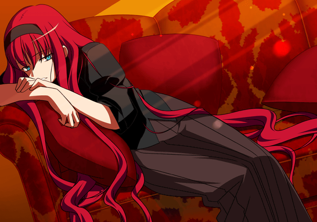 tohno akiha and vermillion akiha (tsukihime and 1 more) drawn by takeuchi_takashi