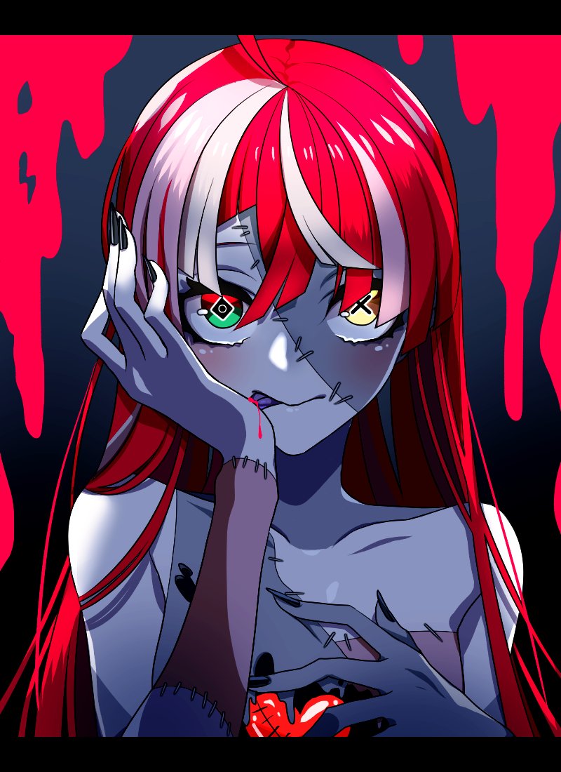 kureiji ollie (hololive and 1 more) drawn by itsuki_keiichi