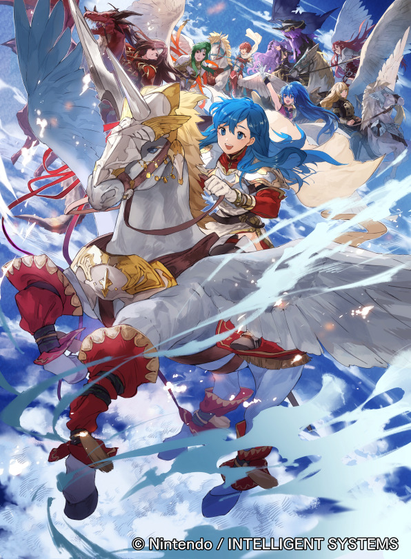camilla, ingrid brandl galatea, caeda, cordelia, hinoka, and 3 more (fire emblem and 9 more) drawn by mayo_(becky2006)