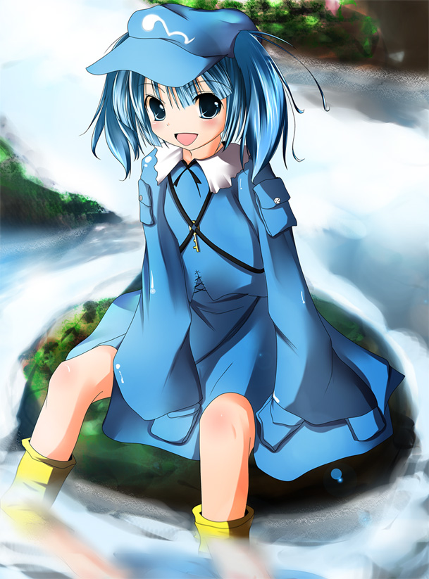kawashiro nitori (touhou) drawn by jum_(parallel_parasol)