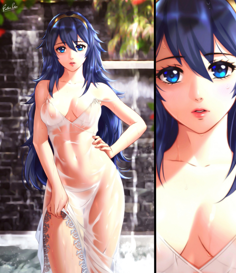 lucina (fire emblem and 1 more) drawn by esther_shen