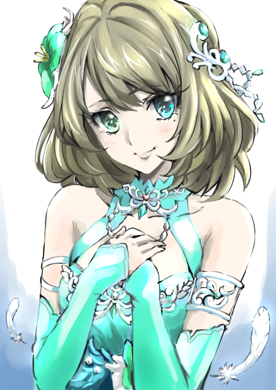 takagaki kaede (idolmaster and 2 more) drawn by tsukikage_oyama