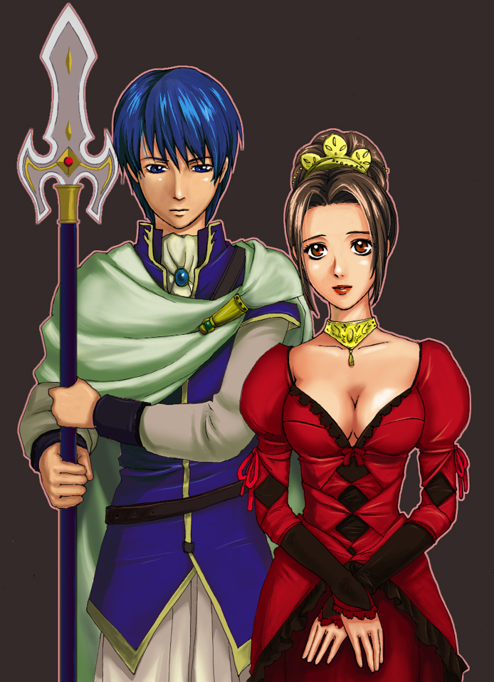 finn and altena (fire emblem and 1 more) drawn by musakoji