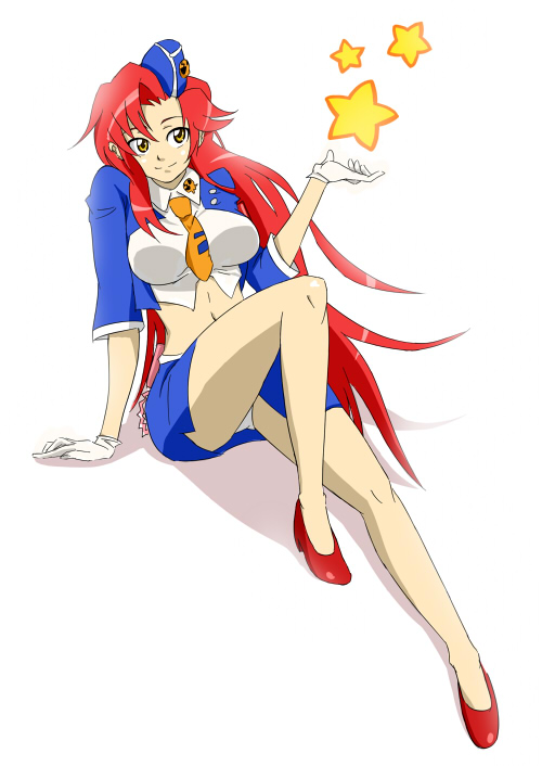 yoko littner (tengen toppa gurren lagann and 1 more) drawn by kogeta0124