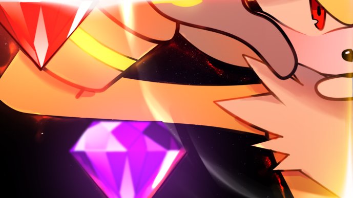 silver the hedgehog and super silver (sonic and 1 more) drawn by theadamay1