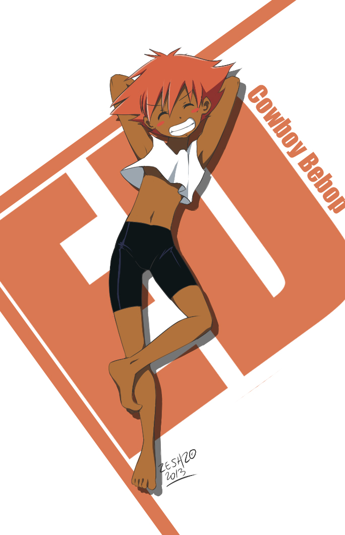 edward wong hau pepelu tivrusky iv (cowboy bebop) drawn by zeshgolden