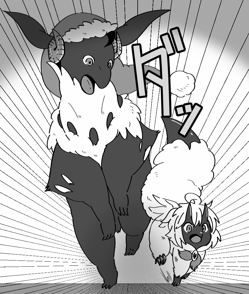 kishin sagume and doremy sweet (touhou) drawn by buna_shimeji_(keymush)