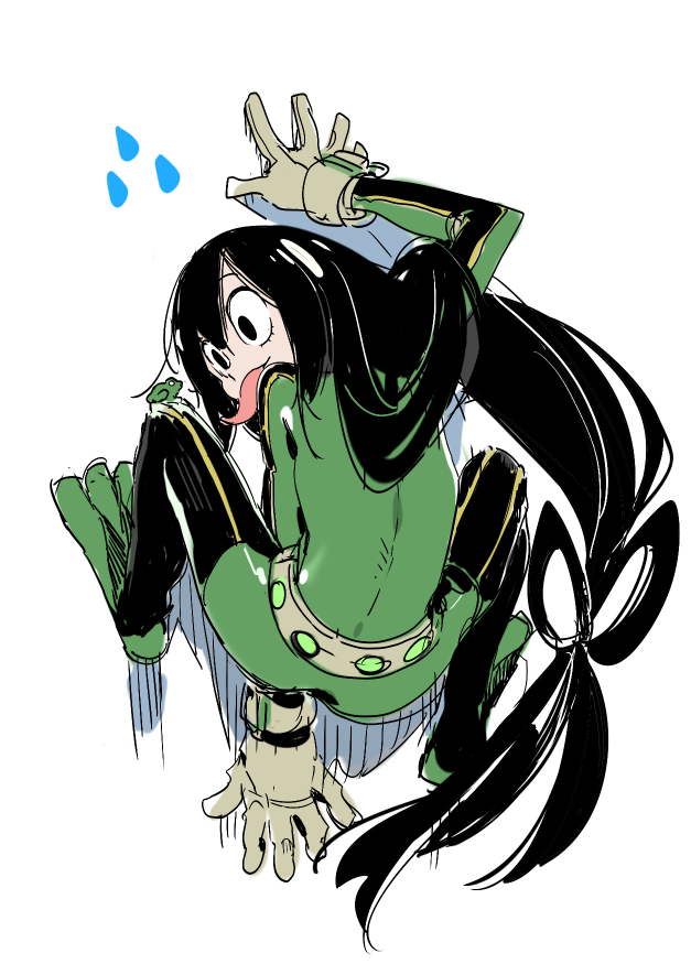 asui tsuyu (boku no hero academia) drawn by yutaka7