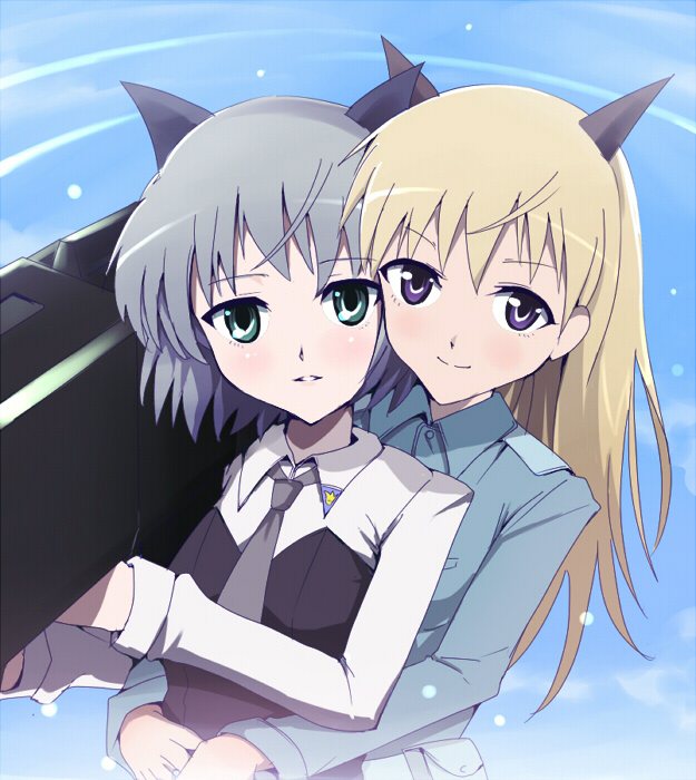 sanya v. litvyak and eila ilmatar juutilainen (world witches series and 1 more) drawn by kasai_shin
