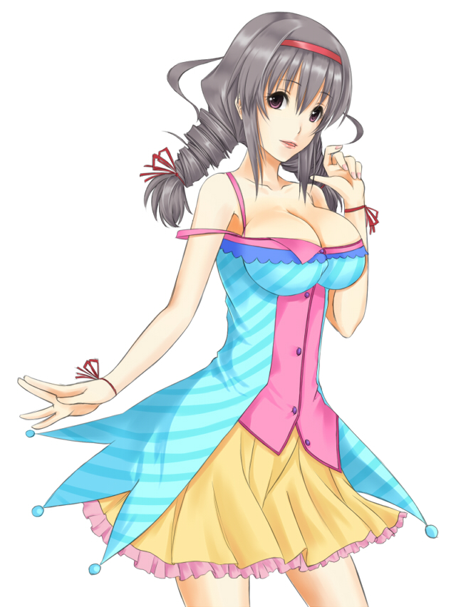 sakakibara satomi (idolmaster and 1 more) drawn by kosuke_(bb)