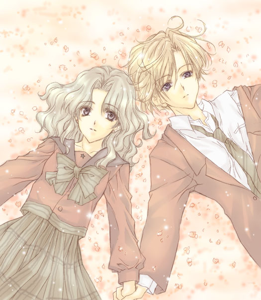 ten'ou haruka and kaiou michiru (bishoujo senshi sailor moon and 1 more) drawn by arisa_(lavender283)