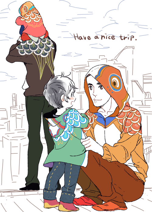 alex mercer and desmond miles (assassin's creed and 1 more) drawn by konrenmaru
