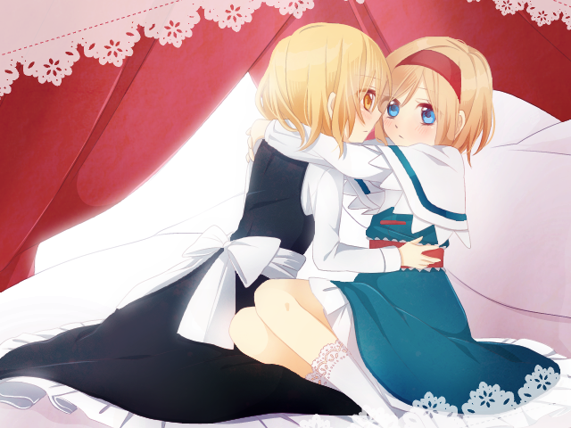 kirisame marisa and alice margatroid (touhou) drawn by tsuno_no_hito