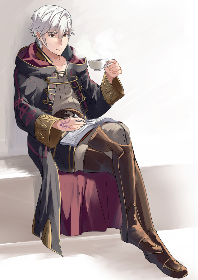 male robin (fire emblem and 1 more) drawn by ameno_(a_meno0)