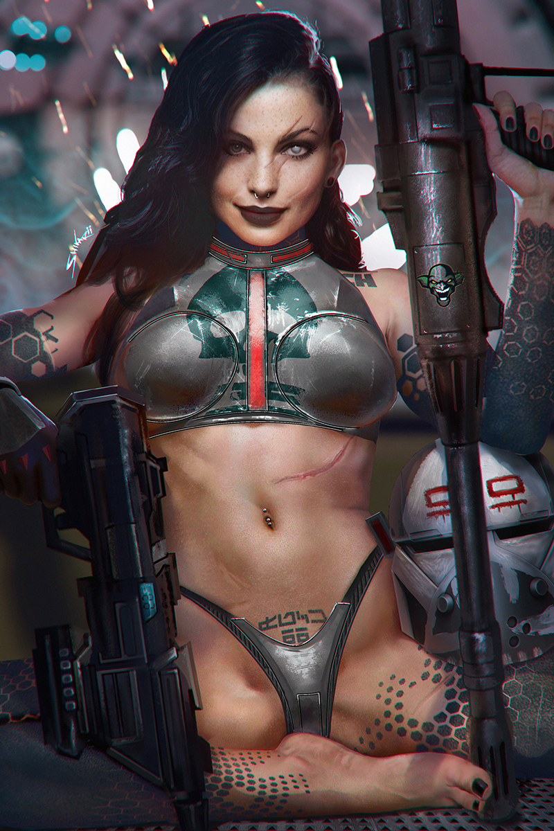wrecker (star wars and 1 more) drawn by shikarii