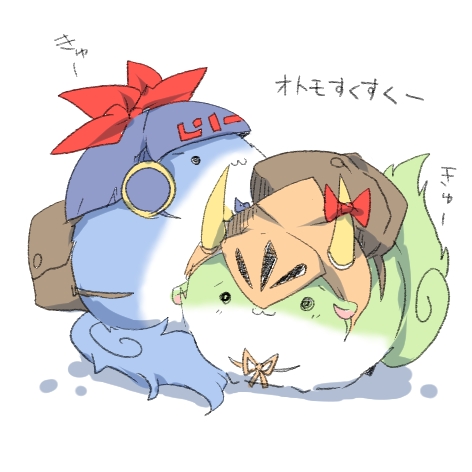 kamishirasawa keine and ex-keine (touhou) drawn by rebecca_(keinelove)
